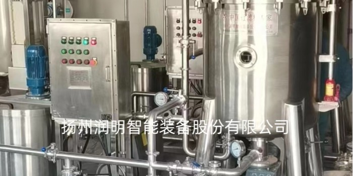 潤明多套圓盤過濾機在柳林酒廠運行了！