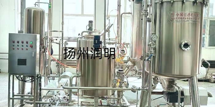 圓盤過濾機用于高鹽稀態(tài)醬油過濾